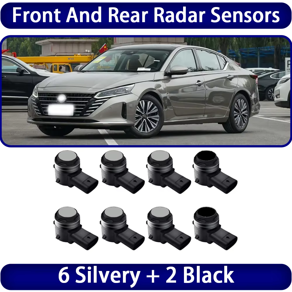 for Nissan Altima L34 2019 2020 2021 2022 2023 2024 2025 OEM Car Parking Sensor Kit Buzzer Alarm Reverse Radar Detector System
