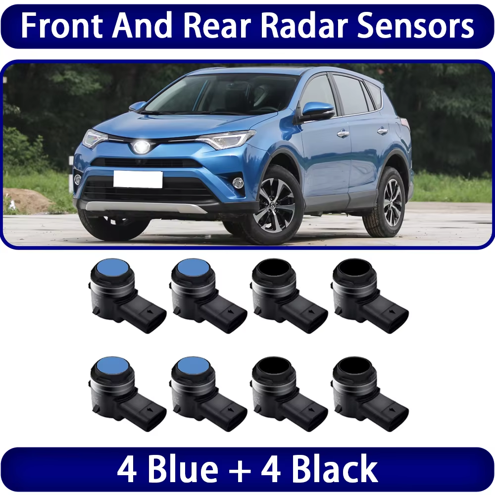 for Toyota RAV4 XA40 2013 2014 2015 2016 2017 2018 OEM Car Parking Sensor Kit Buzzer Alarm Reverse Radar Detector System
