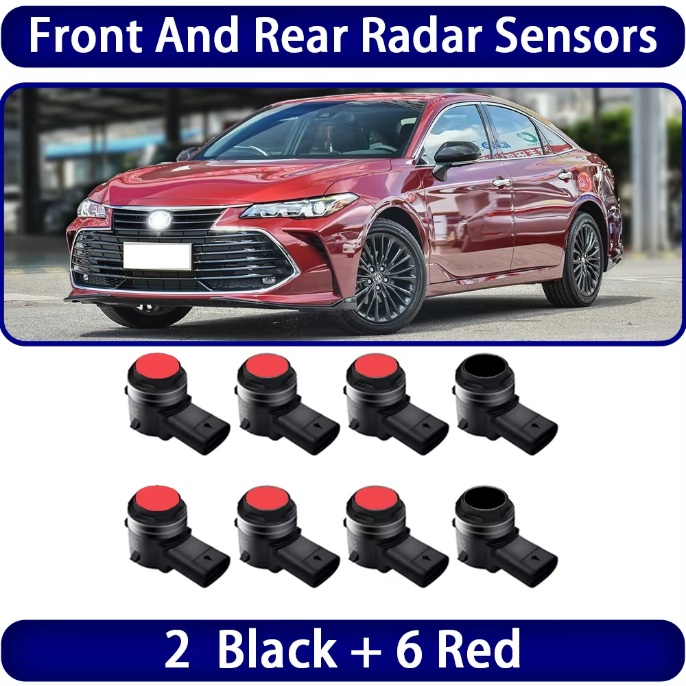 for Toyota Avalon XX50 2019 2020 2021 2022 2023 2024 OEM Car Parking Sensor Kit Buzzer Alarm Reverse Radar Detector System