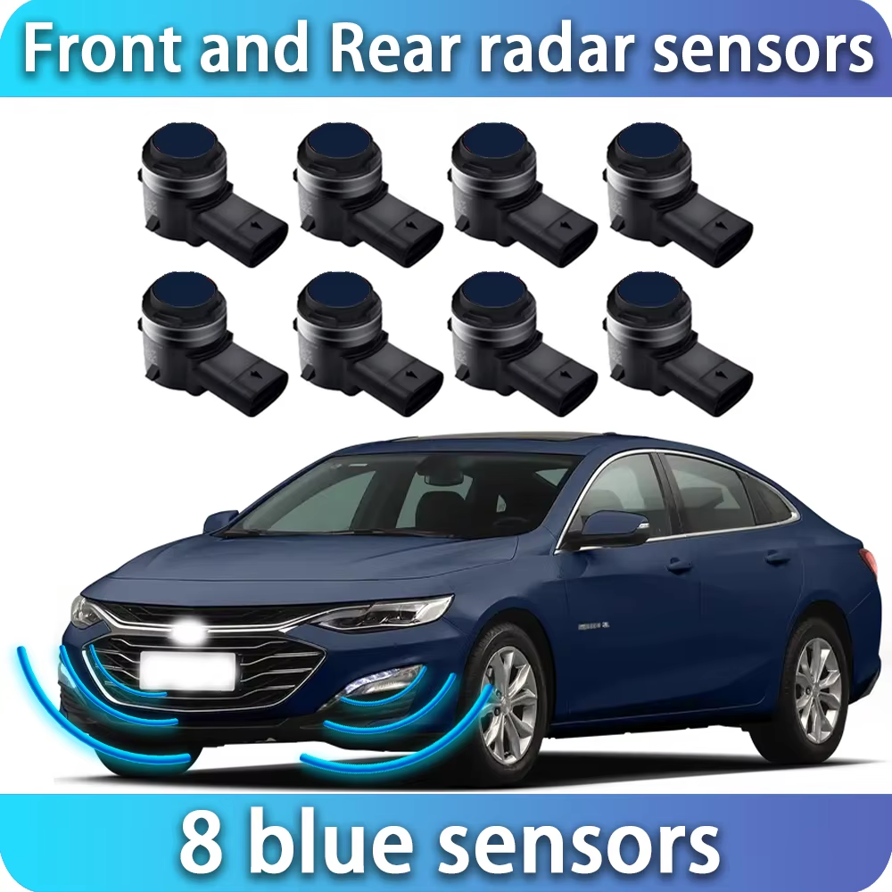 for Chevrolet Malibu 2016-2025 OEM Car Parking Sensor Kit Buzzer Alarm Reverse Radar Detector System