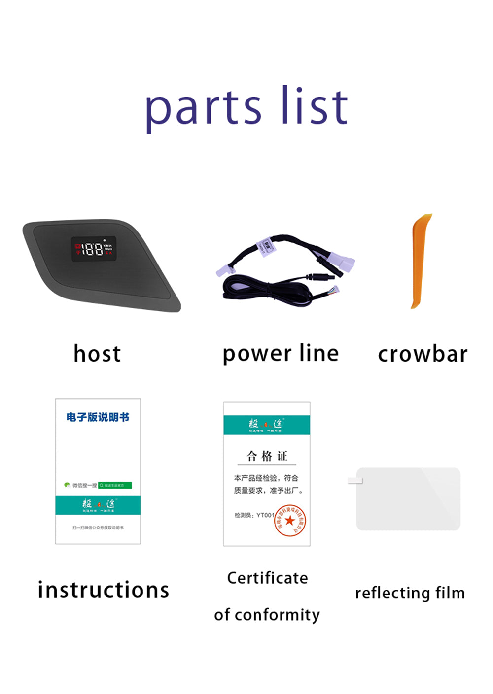 for BMW 1 2 Series F52 F22 F23 2014-2023 Auto HUD Display Projector Alarm Head Up Display Speedometer