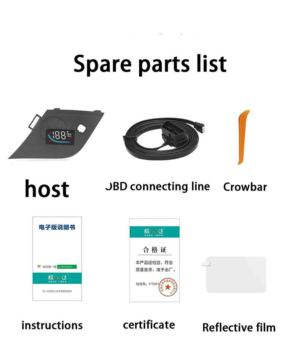 for Nissan Altima Teana L33 2013-2018 Auto HUD Display Projector Alarm Head Up Display Speedometer