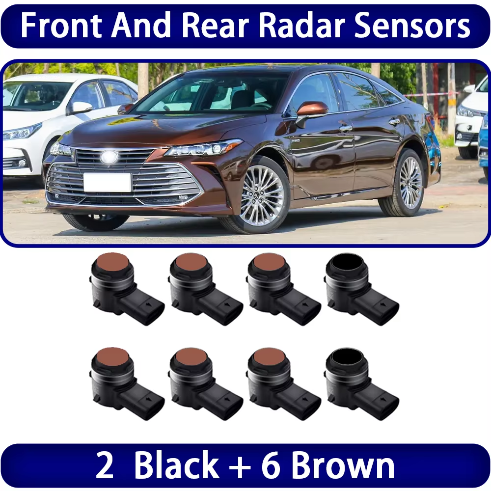 for Toyota Avalon XX50 2019 2020 2021 2022 2023 2024 OEM Car Parking Sensor Kit Buzzer Alarm Reverse Radar Detector System