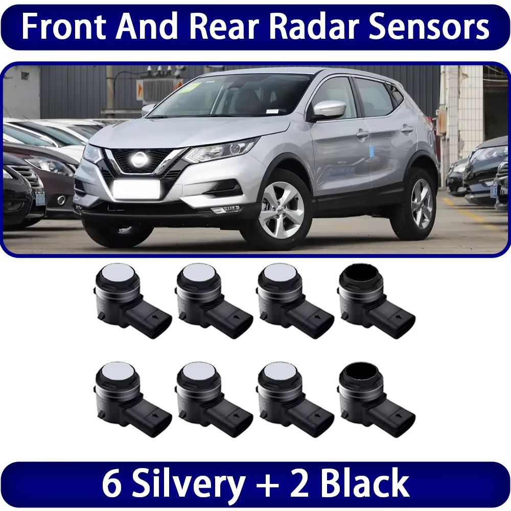 for Nissan Qashqai Rogue Sport J11 2013-2022 OEM Car Parking Sensor Kit Buzzer Alarm Reverse Radar Detector System