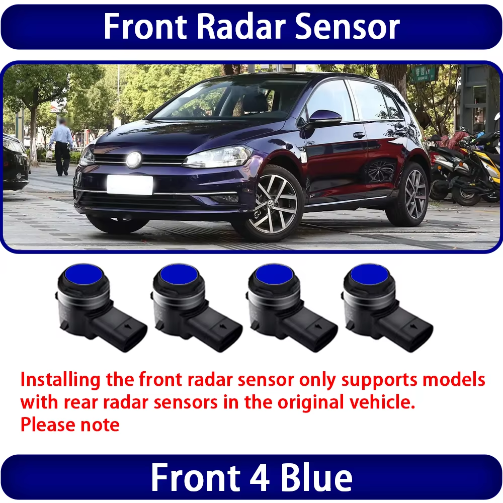 for Volkswagen VW Golf 7 Mk7 Golf7 2012-2020 OEM Car Parking Sensor Kit Buzzer Alarm Reverse Radar Detector System