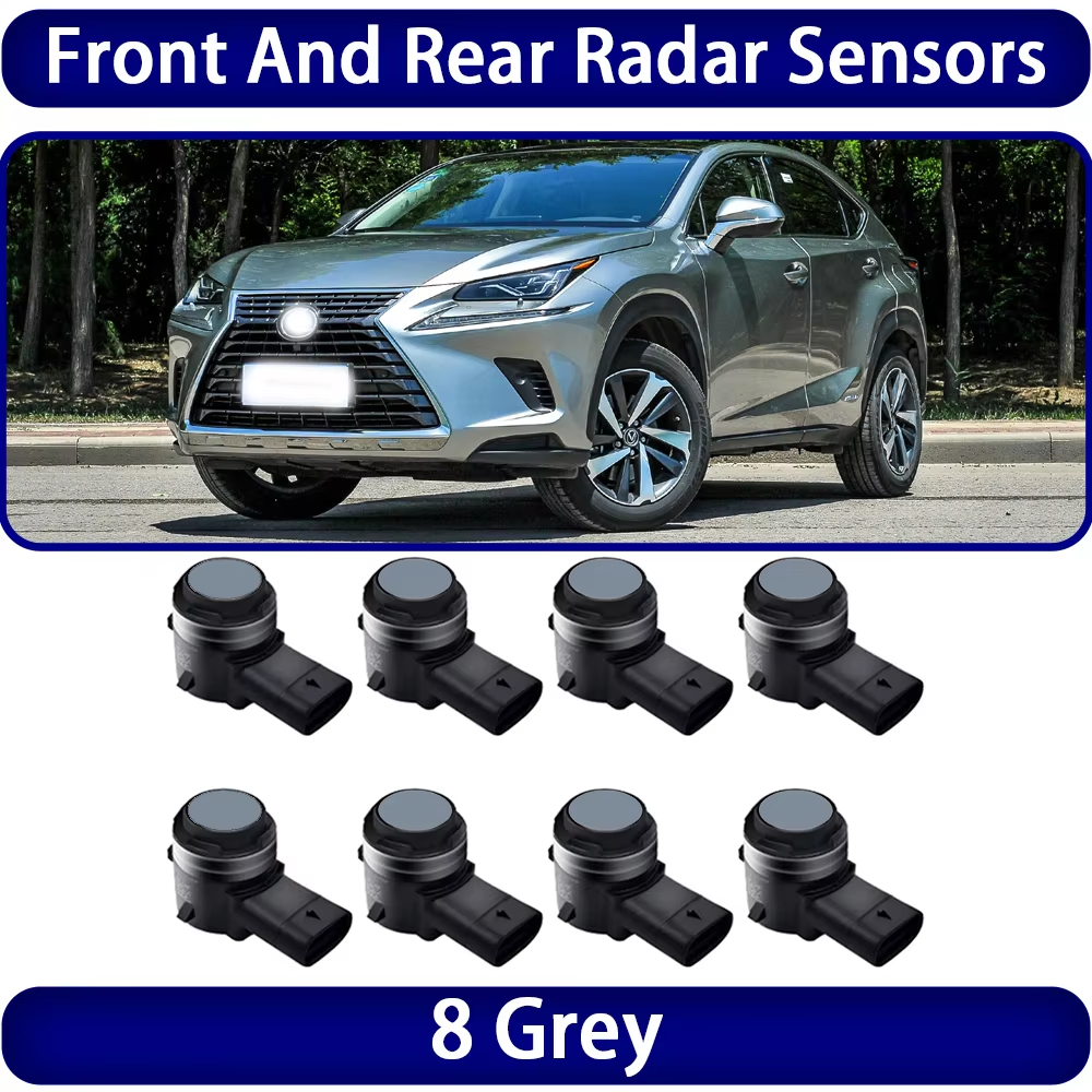 for Lexus NX 200 300h NX200 NX200t NX300h 2015-2021 OEM Car Parking Sensor Kit Buzzer Alarm Reverse Radar Detector System