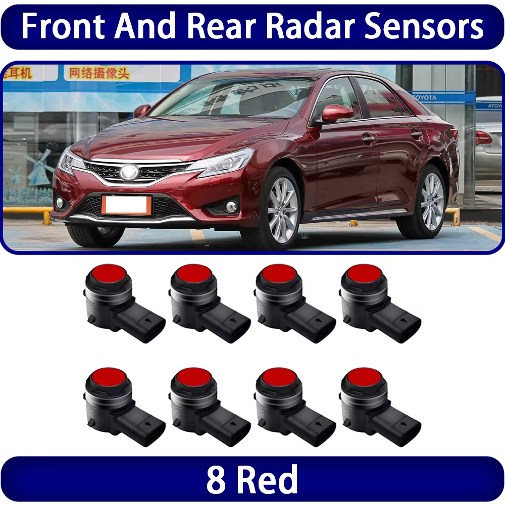 for Toyota Mark X X130 2009-2019 OEM Car Parking Sensor Kit Buzzer Alarm Reverse Radar Detector System
