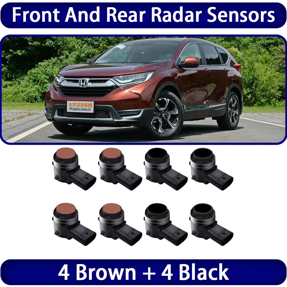 for Honda CR-V CRV CR V RW RT 2017-2022 OEM Car Parking Sensor Kit Buzzer Alarm Reverse Radar Detector System