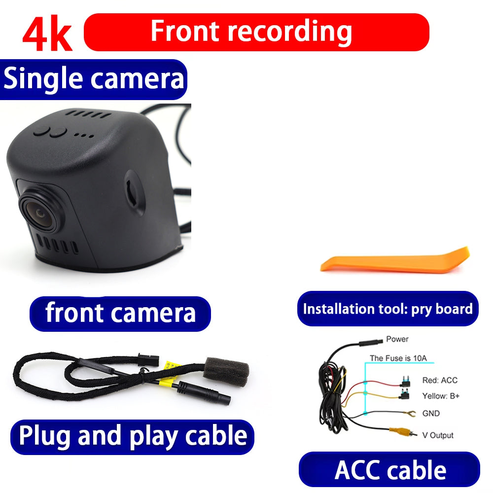 for Bentley Bentayga Flying Spur 2016-2025 4K Dash Cam Wifi Camera Video Recorder