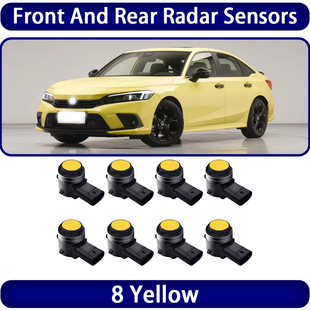 for Honda Civic 11 Mk11 FE FL 2022 2023 2024 2025 OEM Car Parking Sensor Kit Buzzer Alarm Reverse Radar Detector System
