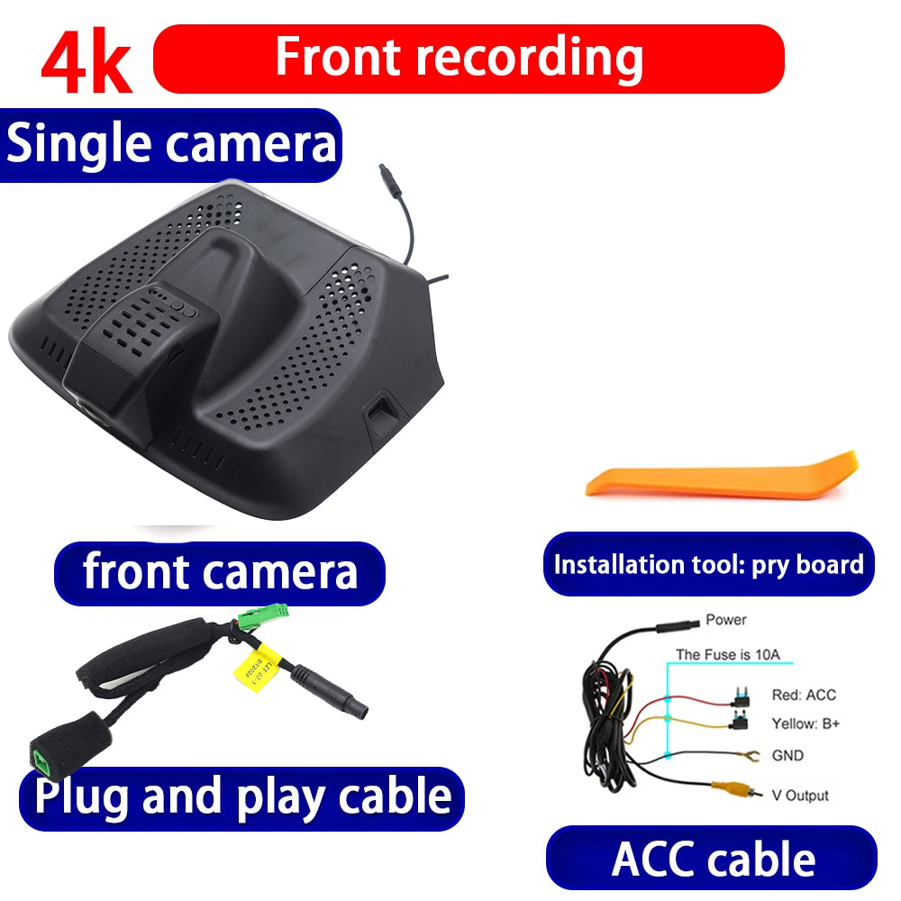 for Lynk & Co 08 2023 2024 20254K Dash Cam Wifi Camera Video Recorder