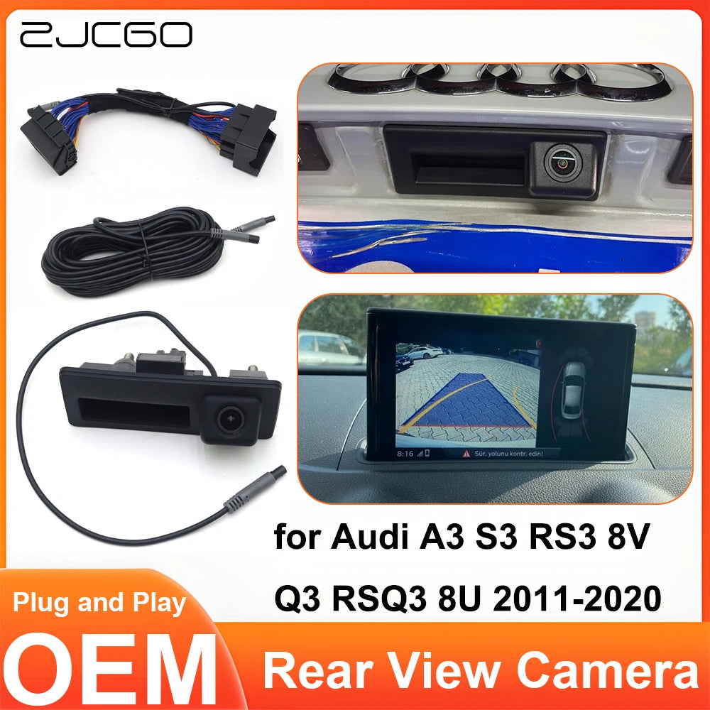 Audi A3 S3 RS3 8V Q3 RSQ3 8U 2011-2020 Car Rear View Reverse Backup Trunk Han...