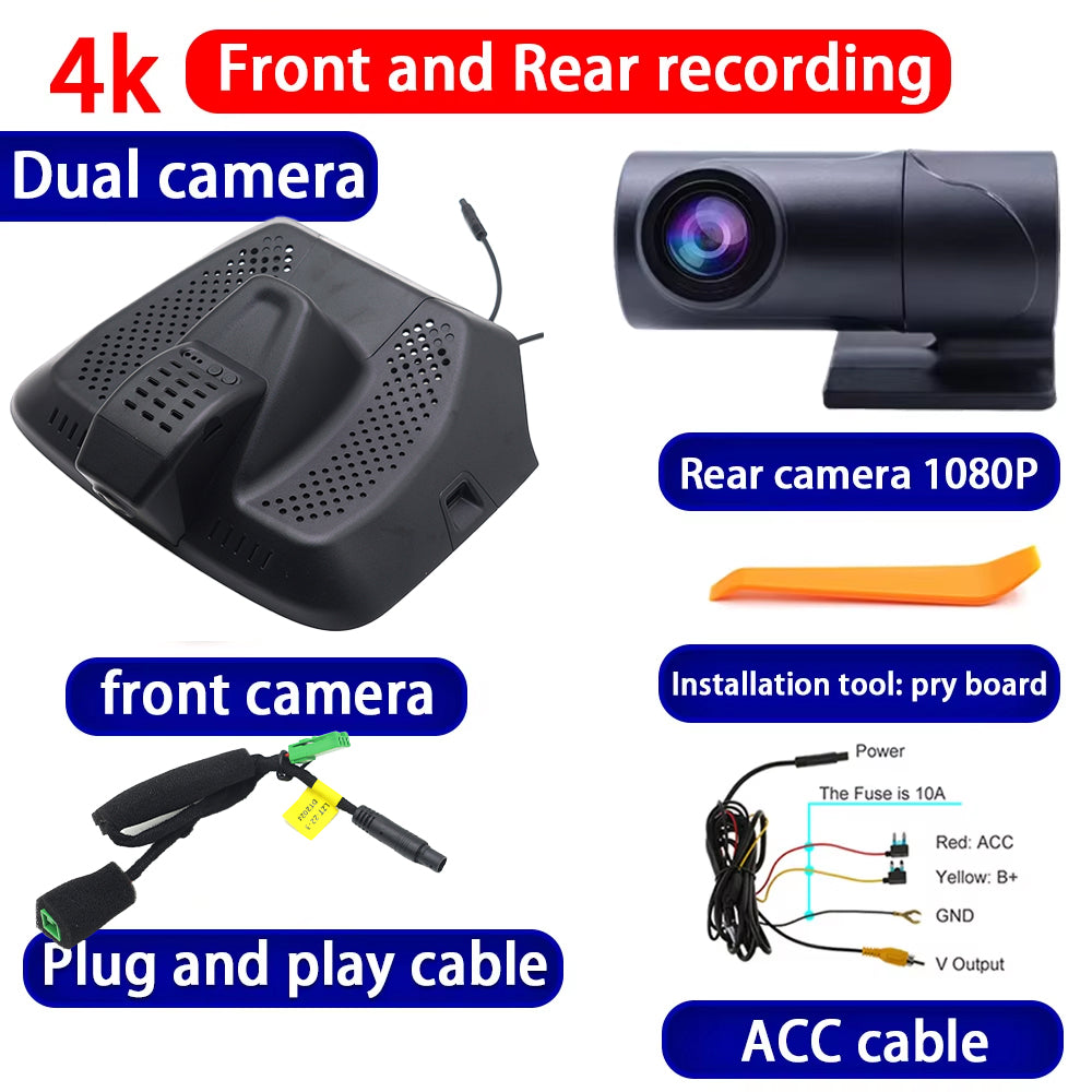 for Lynk & Co 08 2023 2024 20254K Dash Cam Wifi Camera Video Recorder