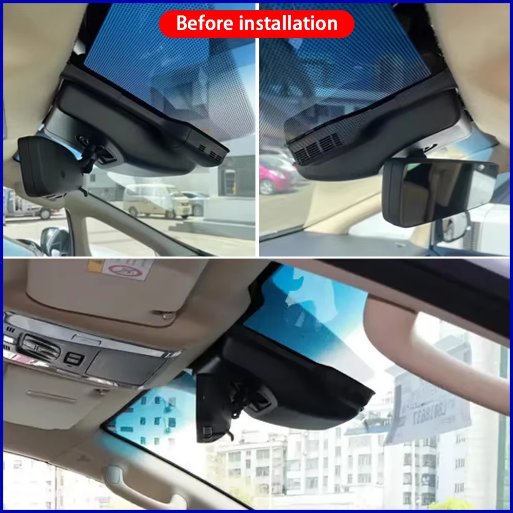for Toyota Vellfire Alphard AH30 Lexus LM LM350 LM300h 2015-2023 4K Dash Cam Wifi Camera Video Recorder