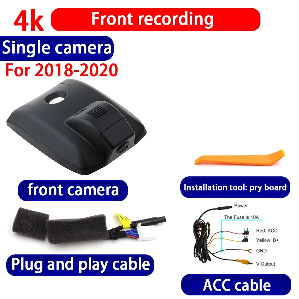 for Toyota Camry XV70 Daihatsu Altis 2018-2024 4K Dash Cam Wifi Camera Video Recorder