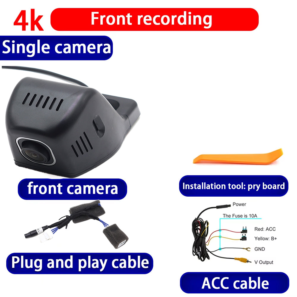 for Honda CR-V CRV CR V Acura TSX 4K Dash Cam Wifi Camera Video Recorder