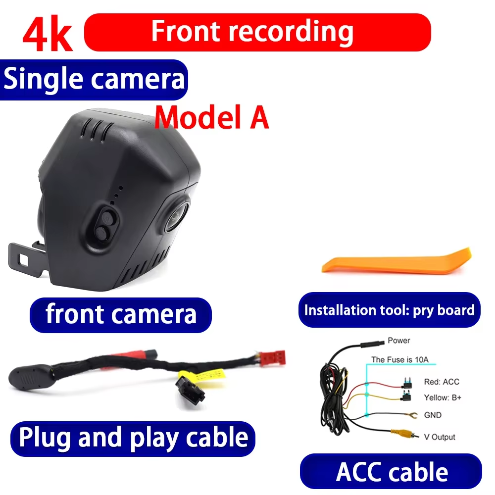 for BMW 5 6 7 Series G30 G31 M5 F90 G32 G11 G12 M6 M7 4K Dash Cam Wifi Camera Video Recorder