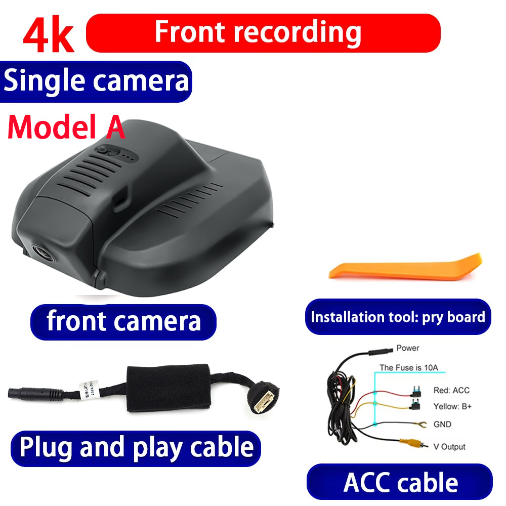 for Geely Preface Xingrui FS11 2020 2021 2022 2023 2024 2025 4K Dash Cam Wifi Camera Video Recorder