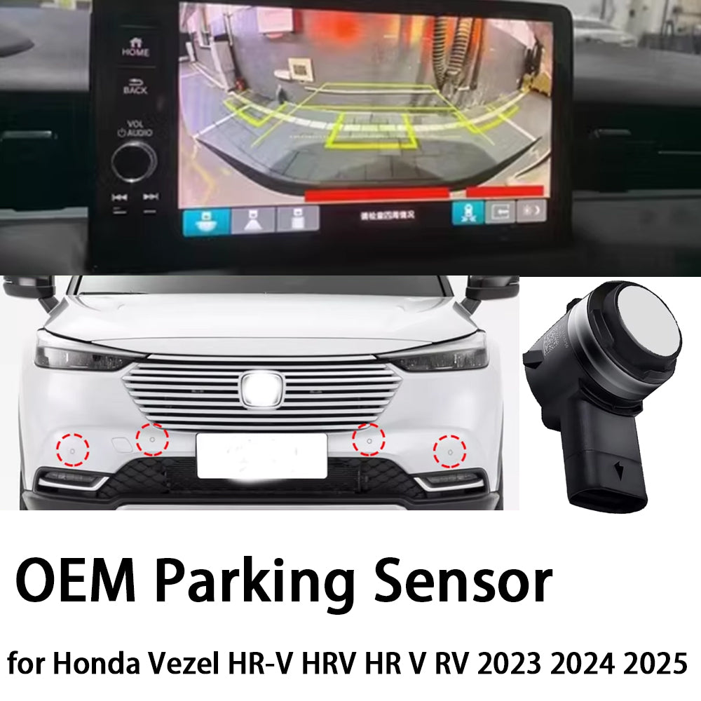 for Honda Vezel HR-V HRV HR V RV 2023 2024 2025 OEM Car Parking Sensor Kit Buzzer Alarm Reverse Radar Detector System