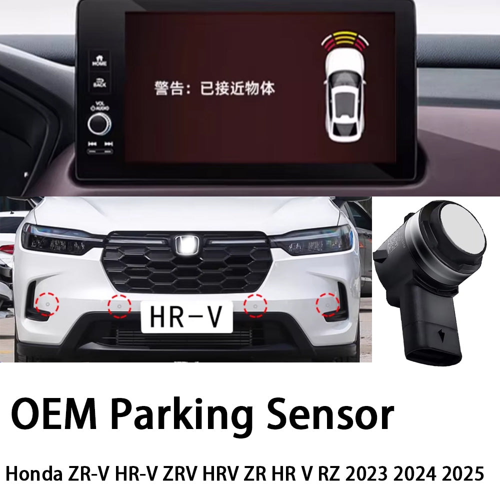 for Honda ZR-V HR-V ZRV HRV ZR HR V RZ 2023 2024 2025 OEM Car Parking Sensor Kit Buzzer Alarm Reverse Radar Detector System