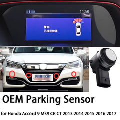 for Honda Accord 9 Mk9 CR CT 2013 2014 2015 2016 2017 OEM Car Parking Sensor Kit Buzzer Alarm Reverse Radar Detector System