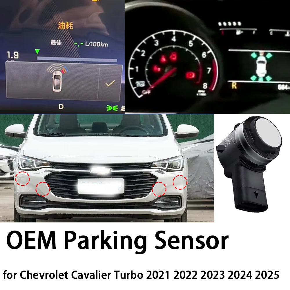 for Chevrolet Cavalier Turbo 2021 2022 2023 2024 2025 OEM Car Parking Sensor Kit Buzzer Alarm Reverse Radar Detector System