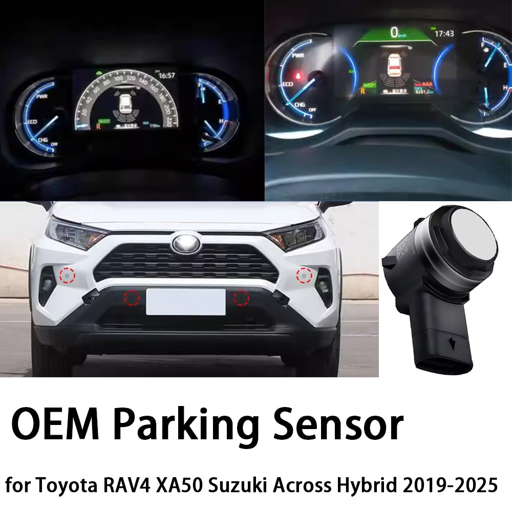 for Toyota RAV4 XA50 Suzuki Across Hybrid 2019-2025 OEM Car Parking Sensor Kit Buzzer Alarm Reverse Radar Detector System