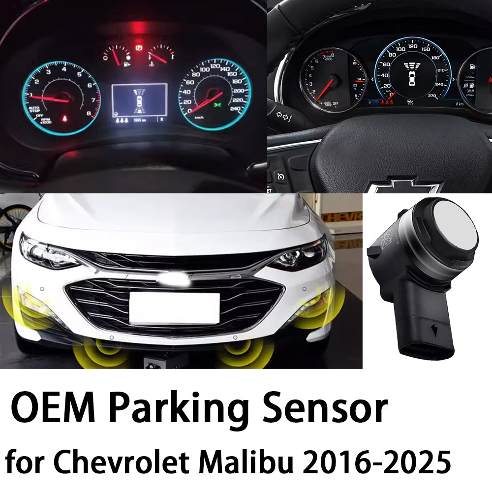 for Chevrolet Malibu 2016-2025 OEM Car Parking Sensor Kit Buzzer Alarm Reverse Radar Detector System