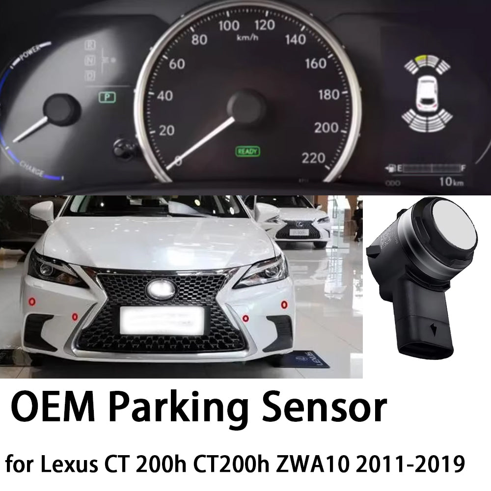 for Lexus CT 200h CT200h ZWA10 2011-2019 OEM Car Parking Sensor Kit Buzzer Alarm Reverse Radar Detector System