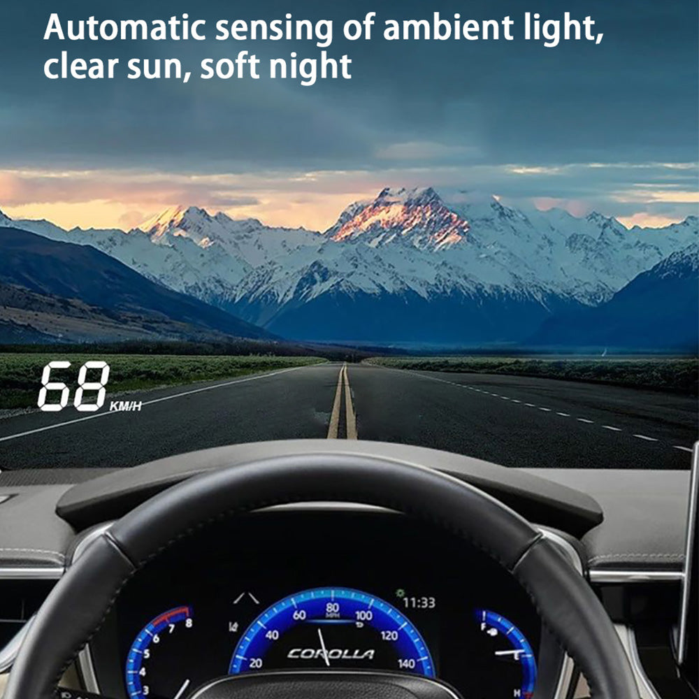 for Toyota Corolla Auris Suzuki Swace E210 2019–2025 Auto HUD Display Projector Alarm Head Up Display Speedometer