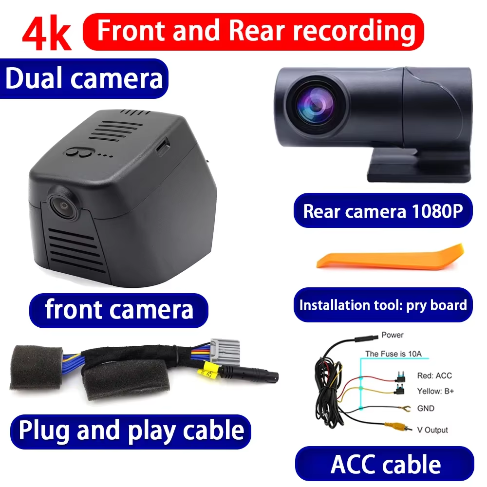 for Land Rover Range Rover Evoque L551 2019-2025 4K Dash Cam Wifi Camera Video Recorder