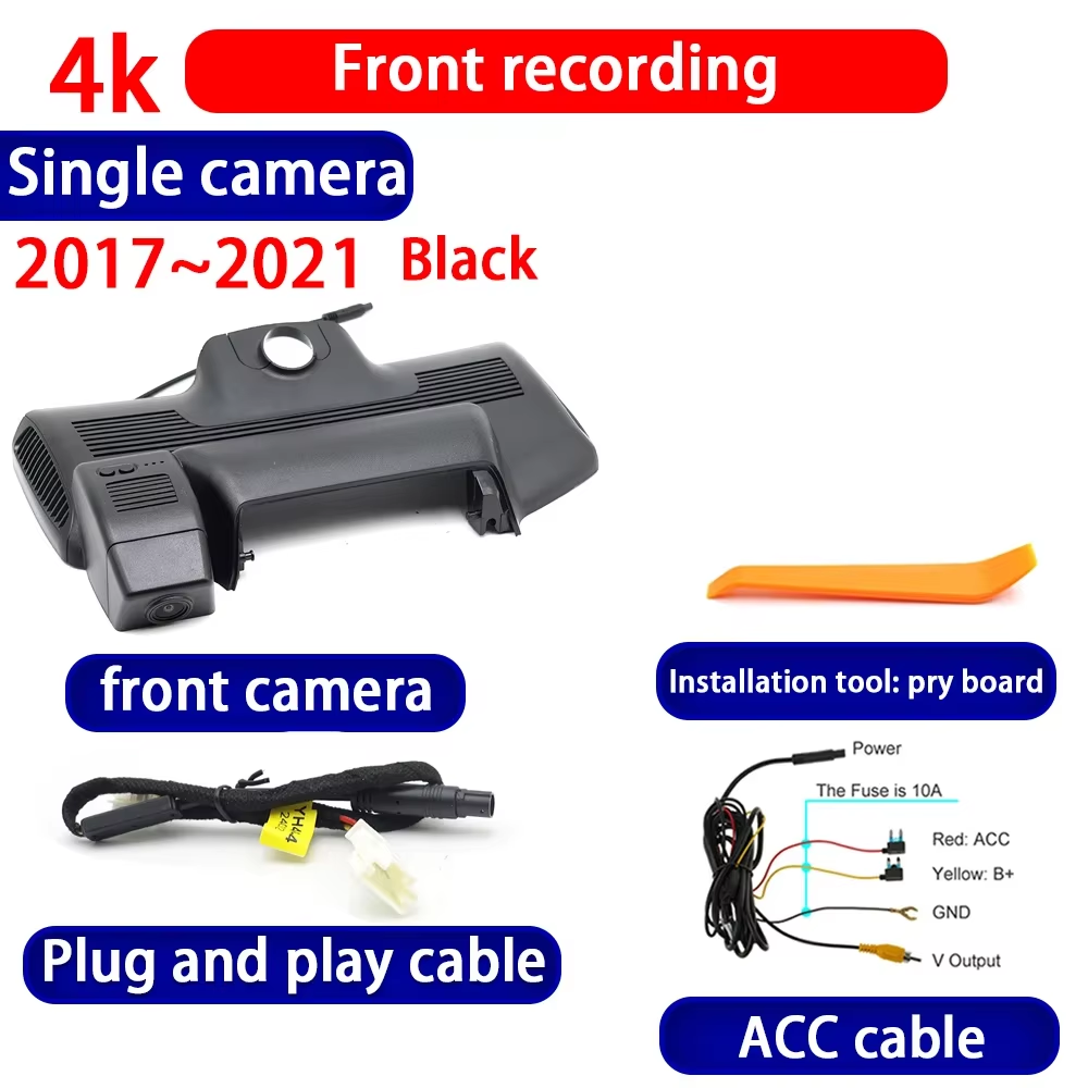 for Mercedes Maybach Benz S Class W222 C217 A217 2014-2021 4K Dash Cam Wifi Camera Video Recorder