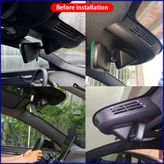 for Volvo EX30 2023 2024 2025 4K Dash Cam Wifi Camera Video Recorder