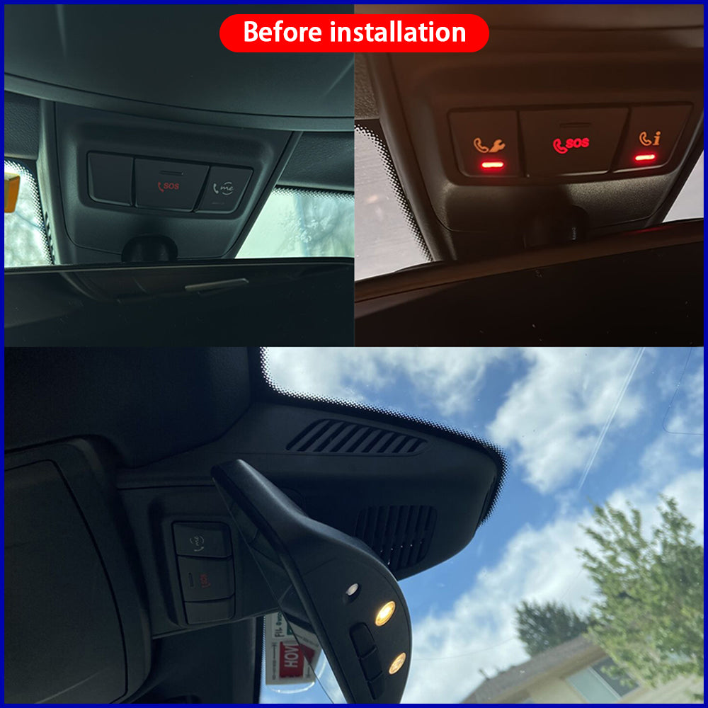 for Mercedes Benz C Class A205 Cabriolet Convertible 2017-2023 4K Dash Cam Wifi Camera Video Recorder