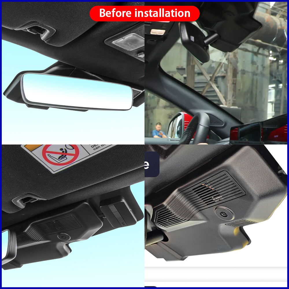for Ford Mustang 7 S650 2024 2025 7th Gen 4K Dash Cam Wifi Camera Video Recorder