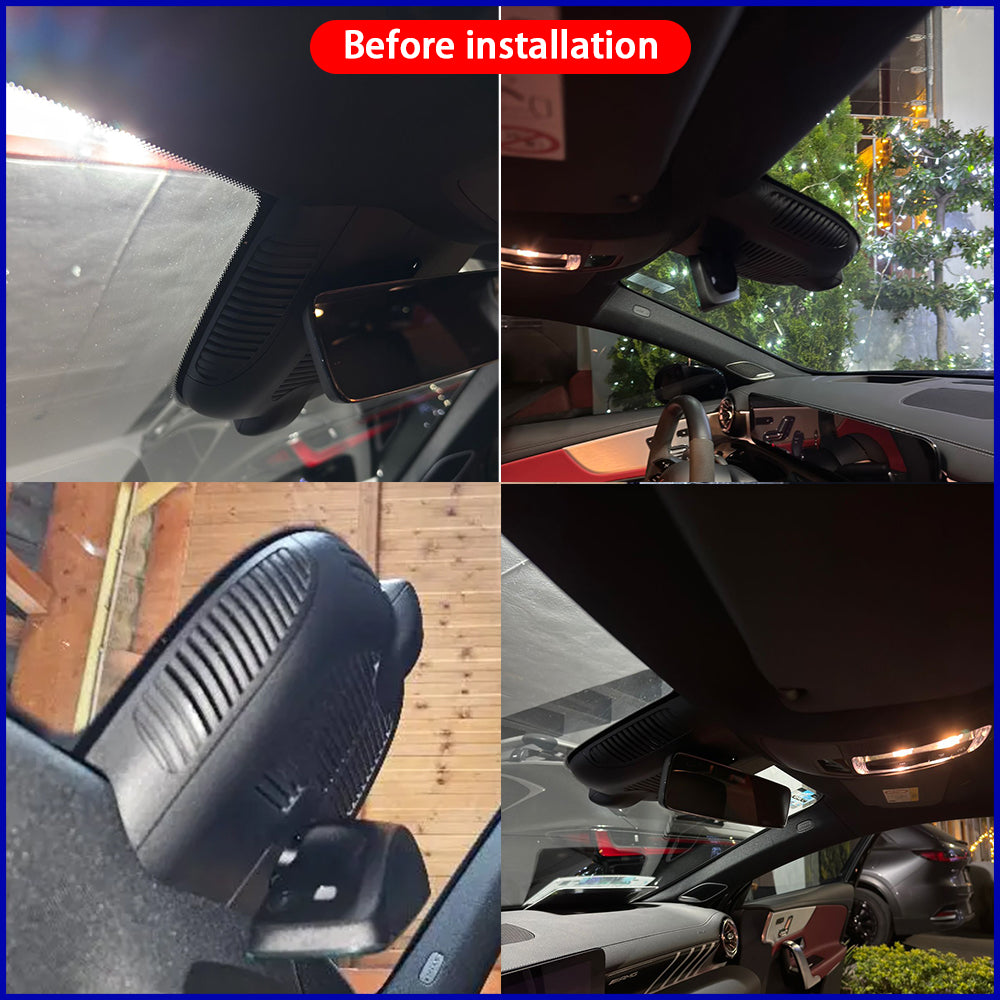 for Mercedes Benz A Class W177 V177 CLA C118 X188 EQA H243 Facelift 4K Dash Cam Wifi Camera Video Recorder