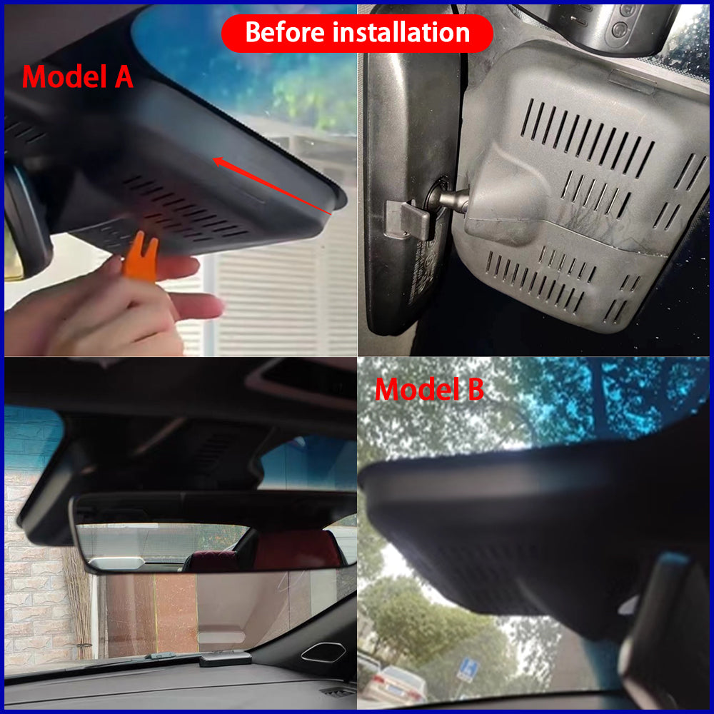 for Geely Binray Binrui Cool 2018-2025 4K Dash Cam Wifi Camera Video Recorder