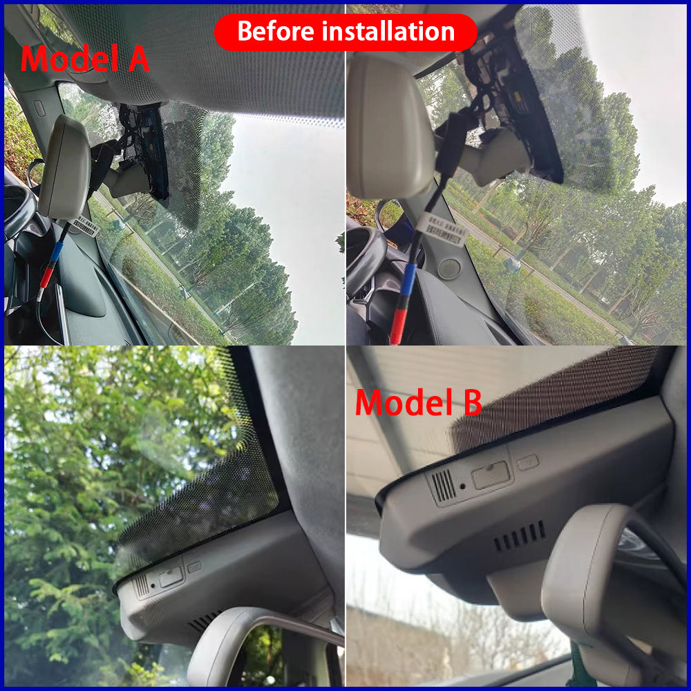 for Hongqi E-HS3 E HS3 2018 2019 2020 2021 2022 2023 4K Dash Cam Wifi Camera Video Recorder