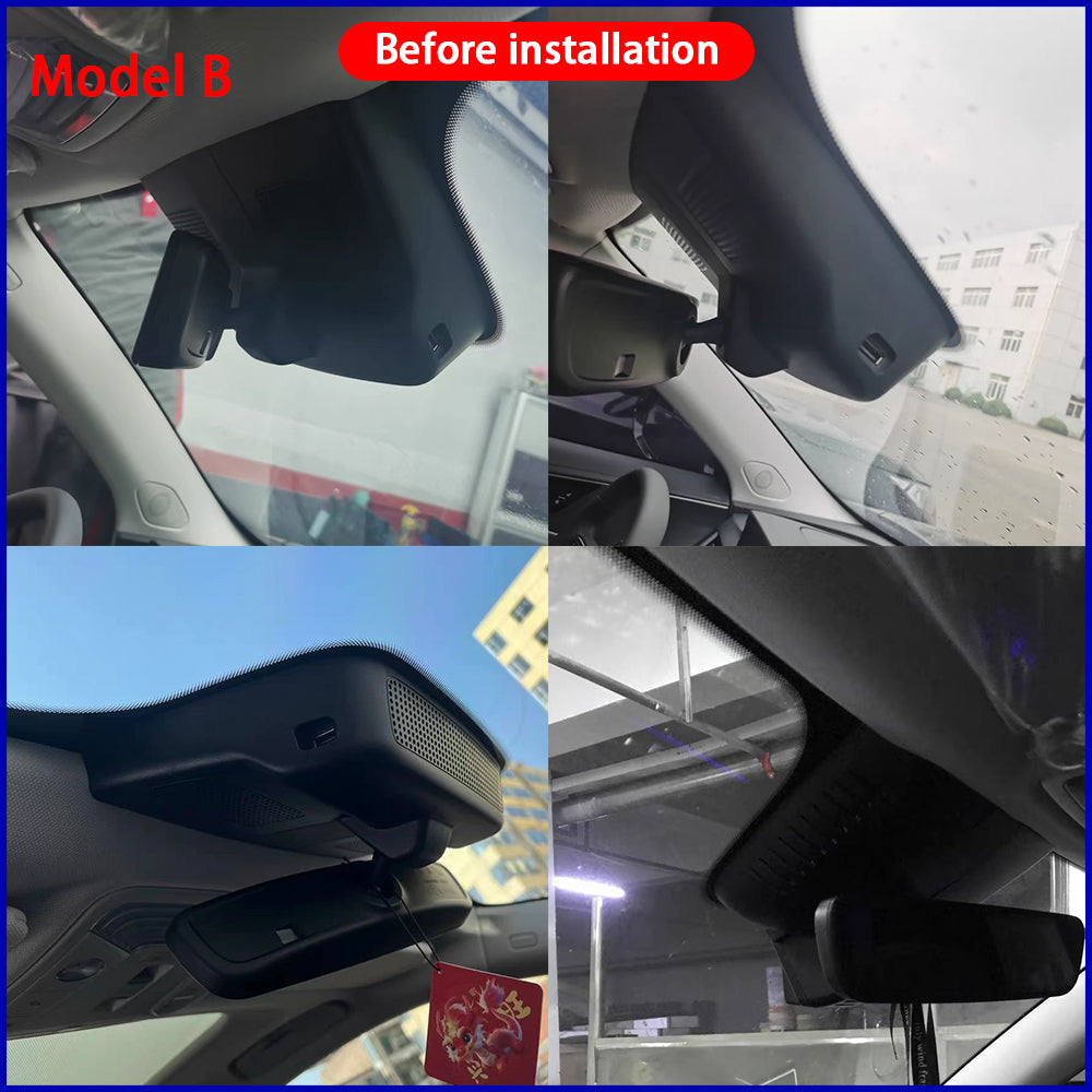 for Hongqi HS5 Facelift 2023 2024 2025 4K Dash Cam Wifi Camera Video Recorder