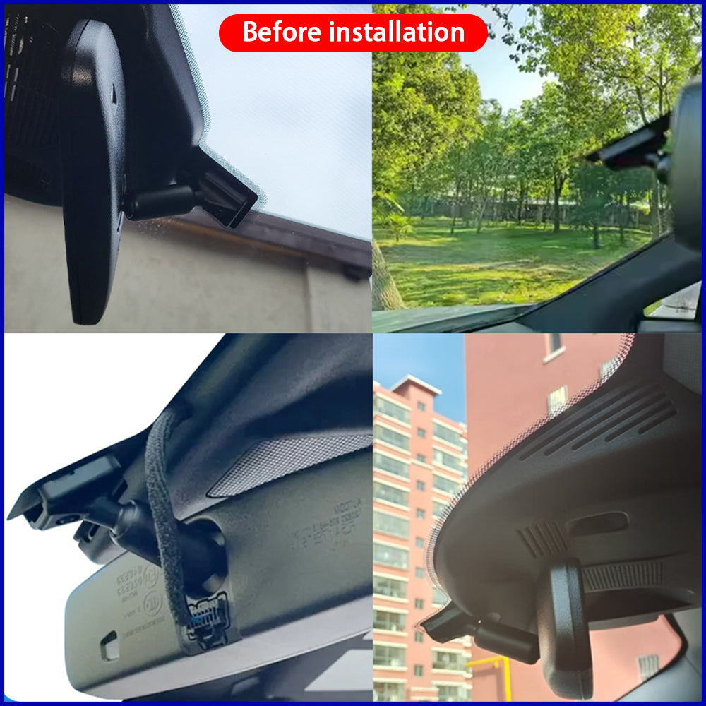 for Ford F150 F250 F350 F-150 F-250 F-350 Raptor Lobo 2011-2023 HUD 4K Dash Cam Wifi Camera Video Recorder