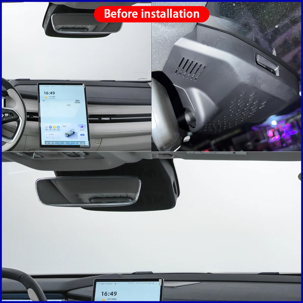 for Geely Preface Xingrui L 2024 2025 2026 4K Dash Cam Wifi Camera Video Recorder