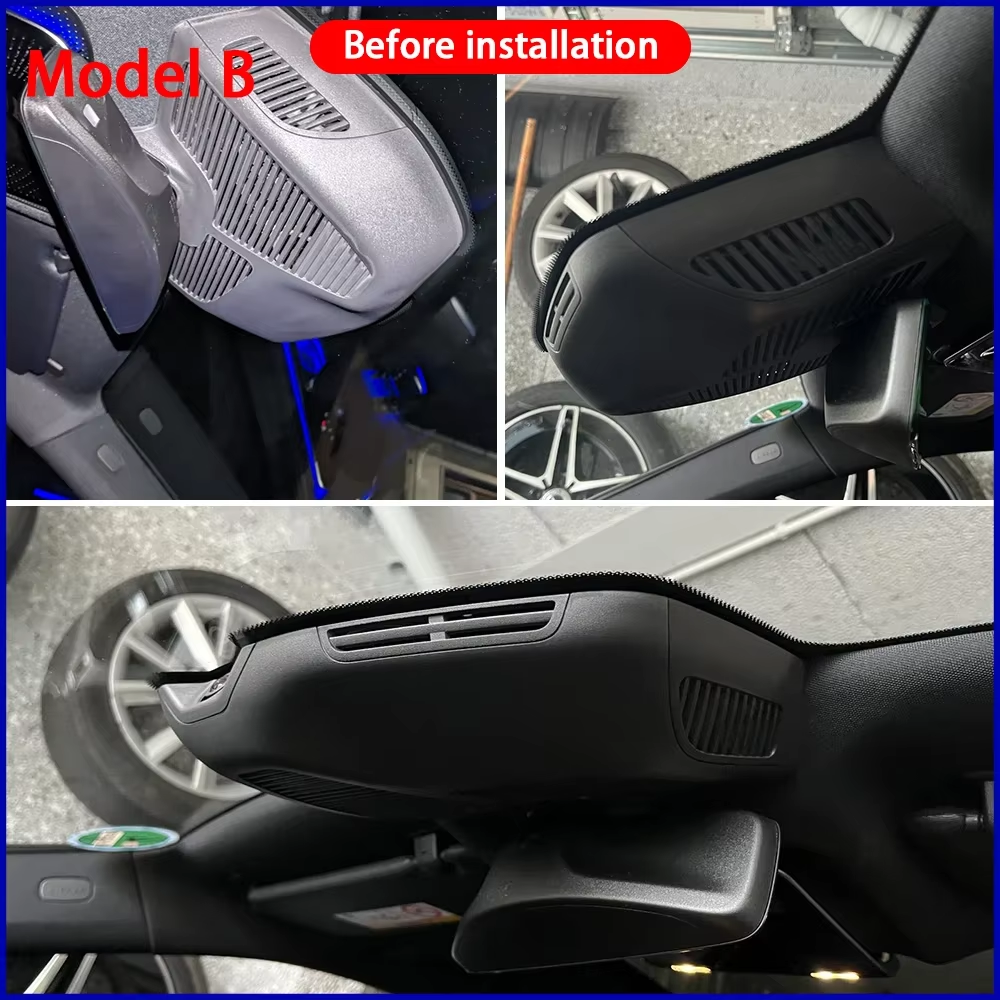 for Mercedes Benz C Class W206 S206 2022 2023 2024 2025 4K Dash Cam Wifi Camera Video Recorder