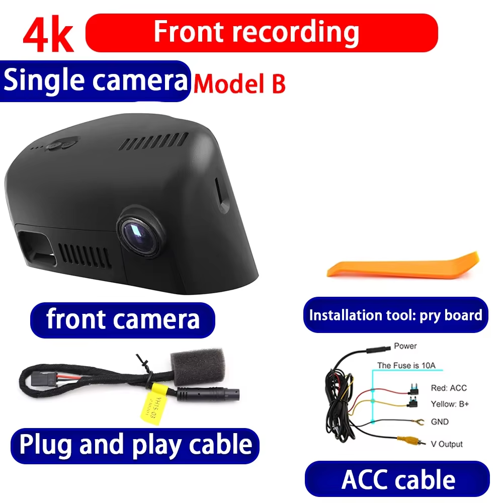 for Jeep Cherokee KL 2014 2015 2016 2017 2018 4K Dash Cam Wifi Camera Video Recorder