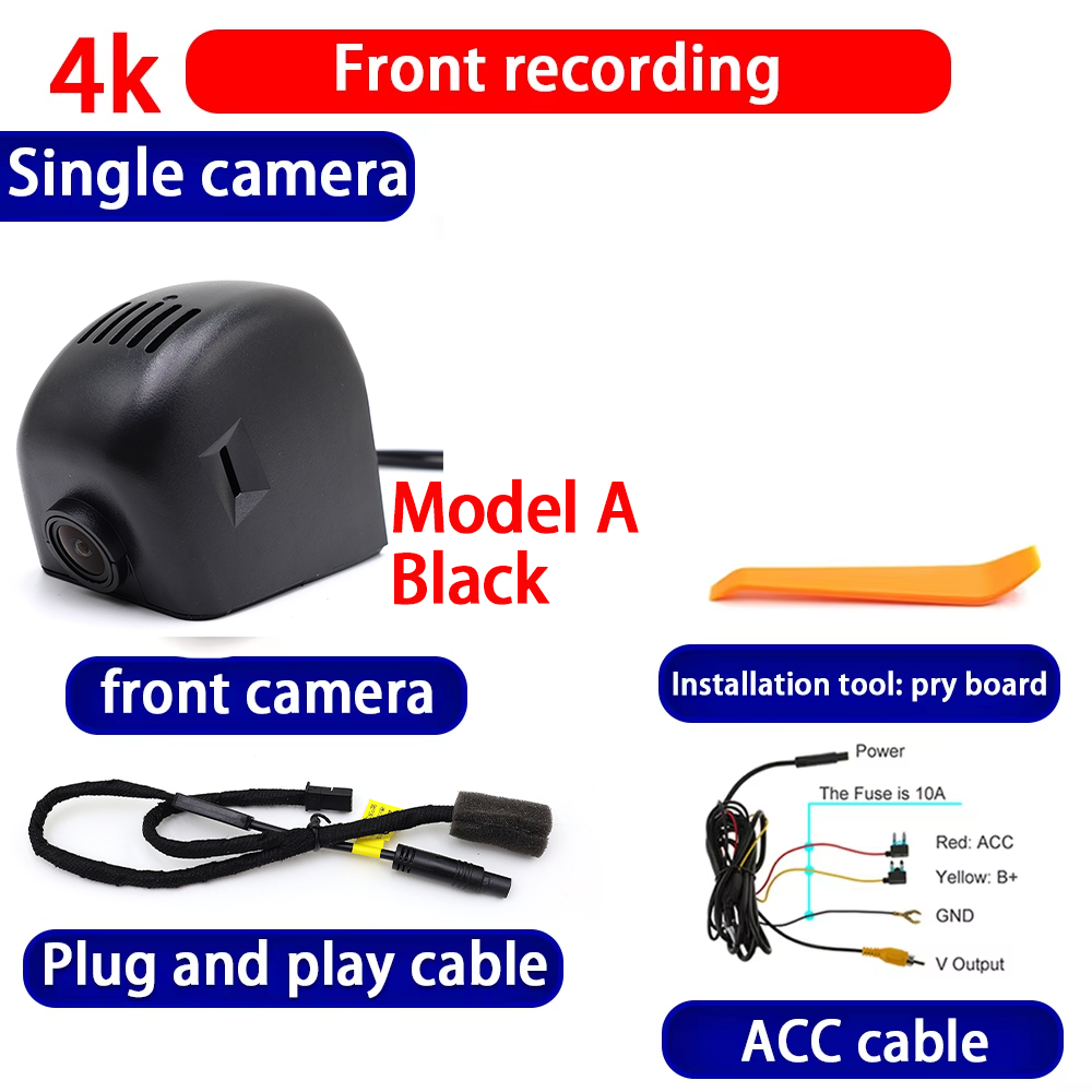 for Audi A1 S1 8X A3 S3 RS3 8P 8V A4 S4 RS4 B7 8E 8H B8 8K TT TTS TTRS 4K Dash Cam Wifi Camera Video Recorder