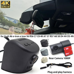 for Audi A6 e-tron e tron S6 RS6 C7 C8 4K A7 S7 RS7 A8 S8 D4 4H D5 4N 4K Dash Cam Wifi Camera Video Recorder