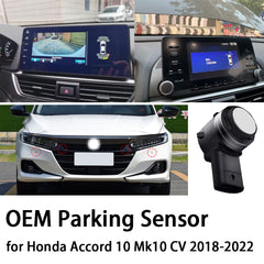 for Honda Accord 10 Mk10 CV 2018 2019 2020 2021 2022 OEM Car Parking Sensor Kit Buzzer Alarm Reverse Radar Detector System
