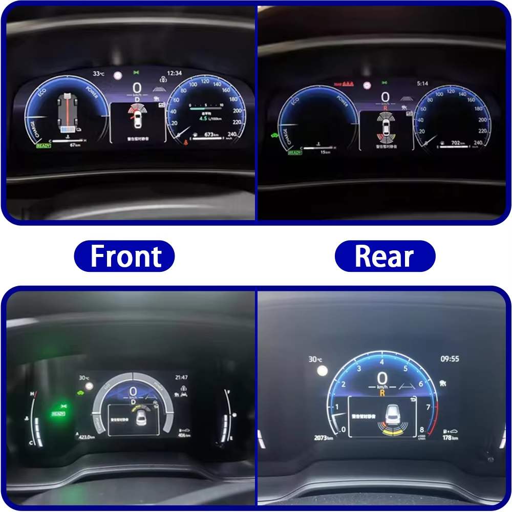 for Toyota Corolla Auris Hybrid E210 2023 2024 2025 OEM Car Parking Sensor Kit Buzzer Alarm Reverse Radar Detector System