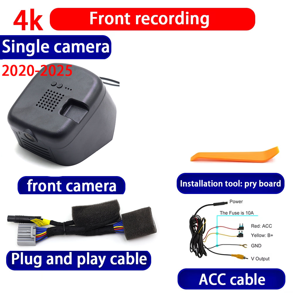 for Land Rover Discovery Sport L550 2015-2025 4K Dash Cam Wifi Camera Video Recorder