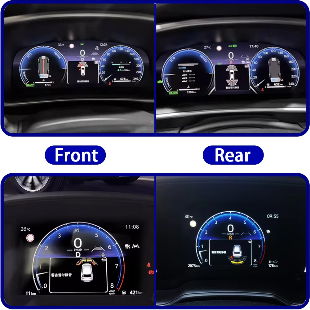 for Toyota Corolla Cross XG10 2023 2024 2025 OEM Car Parking Sensor Kit Buzzer Alarm Reverse Radar Detector System