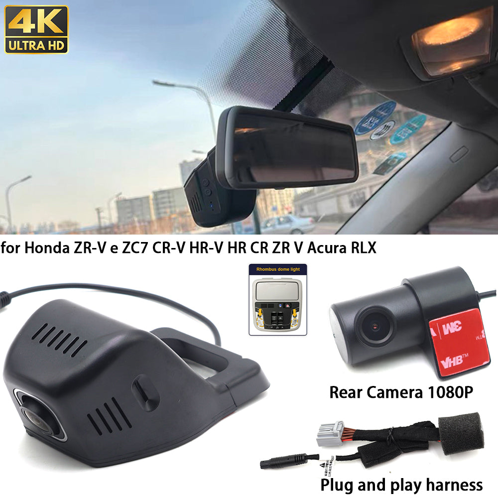 for Honda Clarity FCV Pilot Ridgeline e:Ny1 e:N1 e N1 Ny1 2160P 4K Dash Cam Wifi Camera Video Recorder